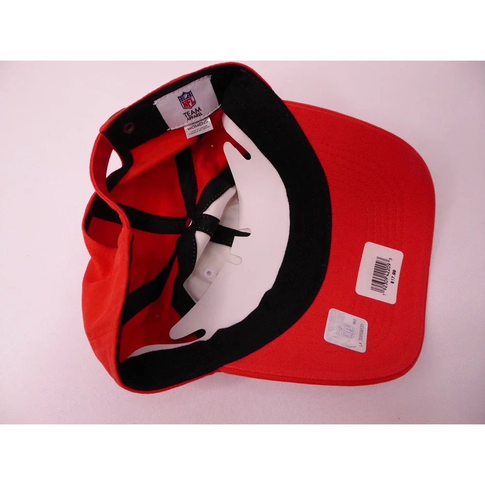 Team Headwear NFL Womens Tampa Bay Buccaneers Red White Baseball Hat Cap